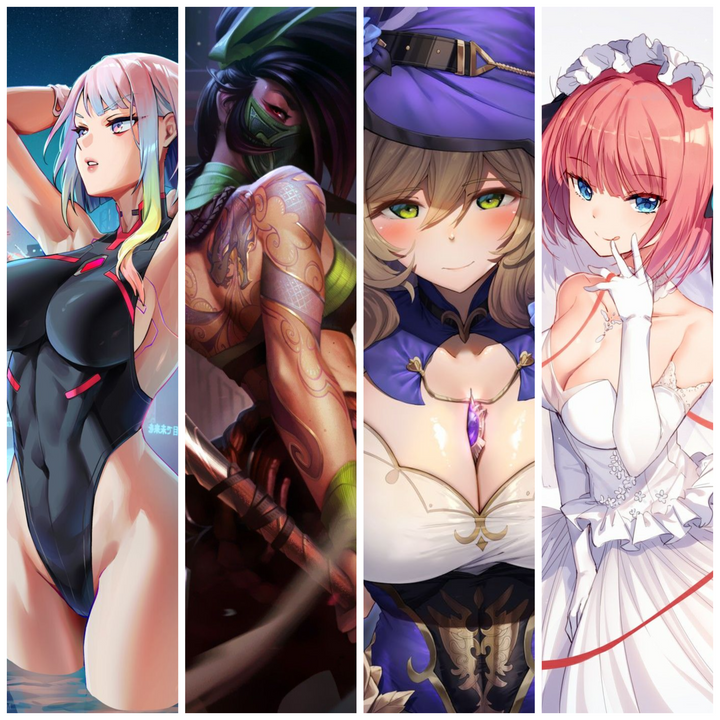 Waifu - animes, games
